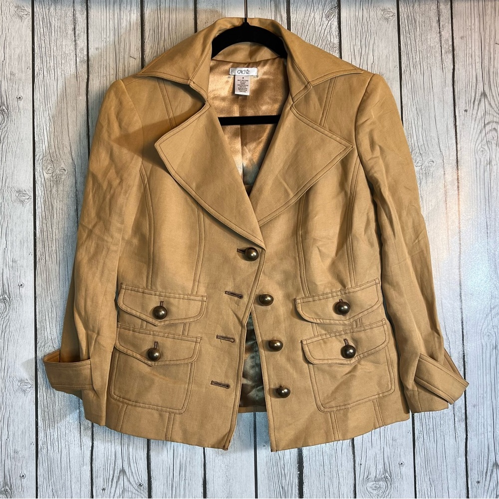 Cache Camel Colored Jacket Size S